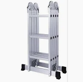 4by3 Aluminium Folding Ladder 12ft