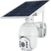 Wifi Wireless Solar Powered Outdoor 1080P Pan Tilt WiFi Security Camera